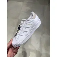 在飛比找Yahoo!奇摩拍賣優惠-ADIDAS SUPERSTAR 白 灰 小白鞋 貝殼鞋 三