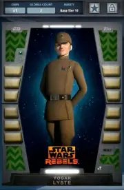 Topps Star Wars Card Trader 2020 Base S1 54321 Yogar Lyste Endor Forest Digital