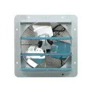 14" Wall Mounted Shutter Exhaust Fan High Speed Garage Shop Attic