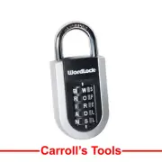 WordLock 5 Dial Stackr Combination Padlock