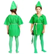 Peter Pan Robin Hood Lost Boys Teen Fancy Costume COMPLETE OUTFIT Age 9-13
