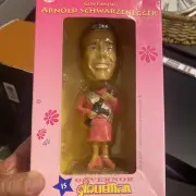 NEW RARE Arnold Schwarzenegger Governor Girlie Man Bobblehead BOBBLE