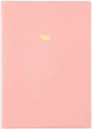 HPP-A51AC-P Hippopo Series Cover Notebook, A5/A Ruled, 32 Sheets, Pink