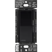 Lutron Diva Smart Dimmer Switch for Caséta Smart Lighting | DVRF-6L-BL, Black