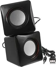 Mini Speaker for Computer Portable Desktop Audio Speakers Wireless Connection for Laptop Cell Phone and Tablet