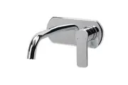 AQUA VERA Fleur Wall Mounted Single Lever Mixer Tap and Spout