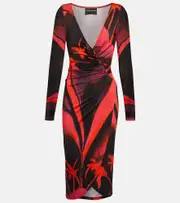 [Louisa Ballou] Louisa Ballou Summer Solstice midi dress AU 10 multicoloured