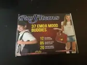 37 Emoji Party Supplies Set - Emoji Keychain Plush Set by PassItems NIB
