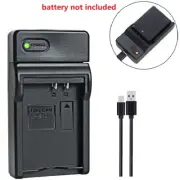 Slim LP-E10 battery charger for Canon Rebel T5 T6 T7 EOS 1200D 1300D 1500D 4000D
