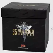 Final Fantasy 35th Anniversary UNIQLO UT Complete Box L Size From Japan F/S