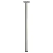 IKEA OLOV Adjustable Table Leg – White - Flexible Height - Modern Look