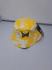 Tapout Embroidered Tie-Dye Bucket Hat Men's OSFM New with Tags - Yellow.