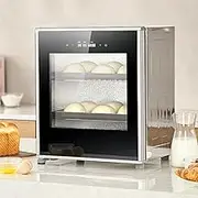 40L Electric Dough Proofer, Kitchen Dough Yogurt Bread Proofer with Humidity and Temperature Control for Making Bread, Yogurt, Rice Wine, Natto
