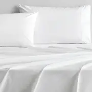 Sheridan Bretton Sheet Set - in White