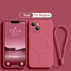 For Magsafe Magnetic Wireless Charge Case for Iphone 15 16 14 13 12 11 Pro Max M