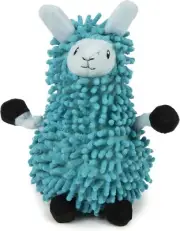 goDog, Llama, Squeaker Dog Toy, Chew Resistant, Durable Noodle, Plush, Soft