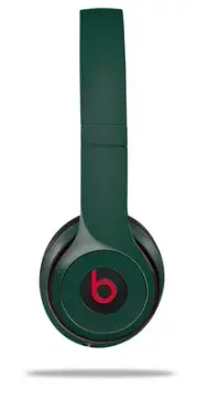 Skin Wrap for Beats Solo Wireless 2 3 4 Solids Hunter Green SKIN ONLY