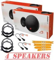 JBL 250 Watt 3Way 6.5" Front & Rear Door speaker kit for 2007-2019 Nissan Altima