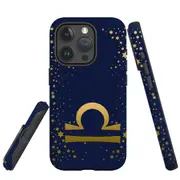 For iPhone 15 Pro Max Case, Shielding Cover, Libra Sign