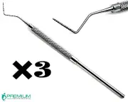 3× Williams Probe Color Coded Marking Dental Periodontal Premium Instruments