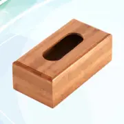 Napkin Holders Tables Bathroom Storage Tissue Holder Wooden Tissue Box