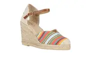 Geox Womens/Ladies Gelsa A Leather Strap Sandals (Camel) - UTFS9858