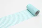 Masking Tape MT Casa Striped 10 CM Turquoise - Stripe Mint Blue