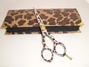 PROFESSIONAL HAIR BARBER SCISSOR RAZOR EDGE SHEAR LEOPARD GERMAN SHARPNESS