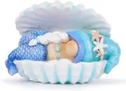 Hodao Whimsical Mermaid Gnome Figurine – Charming Resin 2