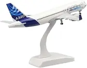 for A320 Prototype Airplane Model Building Plane Model Metal Collectible Aircraft 20CM 1:400