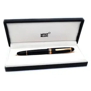 【MONTBLANC 萬寶龍】大師傑作（大班）系列鍍金質 LeGrand 鋼筆(146 中班 14K金)