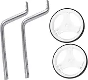 GANAZONO 12-20in Universal Boys and Girls Bike Training Wheels Balance Auxiliary Wheel Flashing Light Mute Cycling Wheels Bracket Accessories