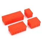 4Pcs Universal Plastic Garage Storage Box Decorfor 1/10 RC Crawler Car Upgrade