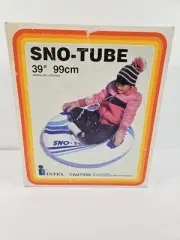 Intex Sno-Tube Vintage 1992 39" Snow or Water Inflatable Pool Outdoor Sports Toy