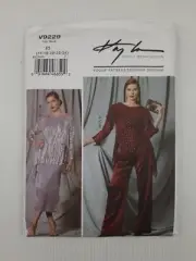 Vogue Sewing Pattern 9229 V9229 Tunic Shell Skirt Pants Pattern Size 16-24 NEW