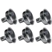 Stainless Steel Multi-Purpose Funnels, Set Of 6