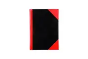 Cumberland Index Notebook 100 Leaves A-Z (Red & Black)