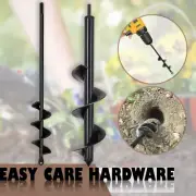 Power Garden Auger Earth Spiral Drill Bit Post Hole Digger Planter Bits Outdoor