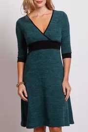 Maree Cross Bust Dress W Tie--REB-4000