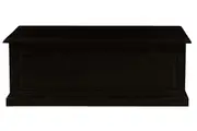 CT Tasmania Solid Timber Blanket Box Storage Bench - Black