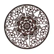 Sill & Sage Desert Rose Mandala Wall Art 80cm Home/Garden Decor Indoor Ornament