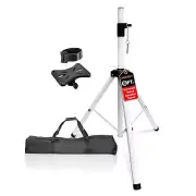 5 Core Speaker Stand Tripod Floor Heavy Duty Adjustable Up to 72 Inch DJ Studio