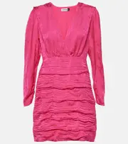 [Rixo] Rixo Jacquard minidress AU 8 pink