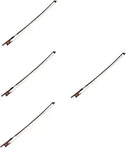 BESTonZON 4pcs Violin Bow Replacement Handmade Traditional Techniques Enhance Your Music Performance