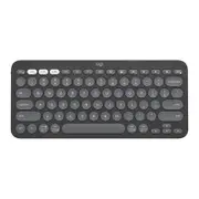 Logitech K380S Pebble Keys 2 Wireless Keyboard - Tonal Graphite [920-011753]