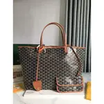 GOYARD TOTE BAG PURSE PM BROWN BLACK MERCARI 日本直送 二手