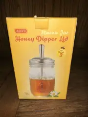 Mason Jar Honey Dipper Lid