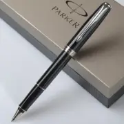 Luxury Parker Sonnet Series Rollerball Pen Bright Black Color 0.5mm Black Refill
