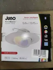 Juno RB Adjustable 6"LED Retrofit White Housing Required Recessed Light Trim F16