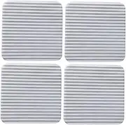 4Pcs Non Slip Rug Pad Adhesive Carpet Sticker for Hardwood Floors Lightweight and Removable Carpet Tape for Area Rugs for Home Safety and Stability